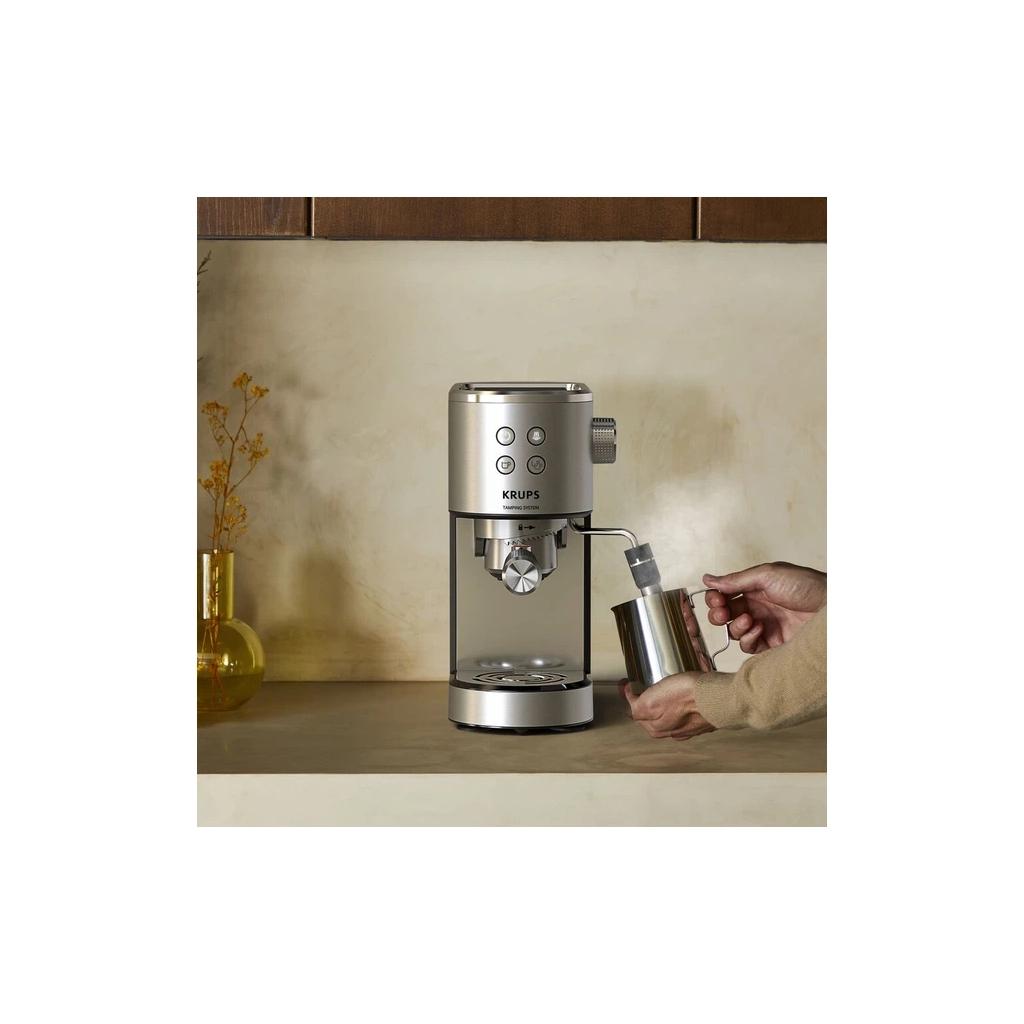 Кавоварка Krups Virtuoso Plus Tamping System (XP499EE0)