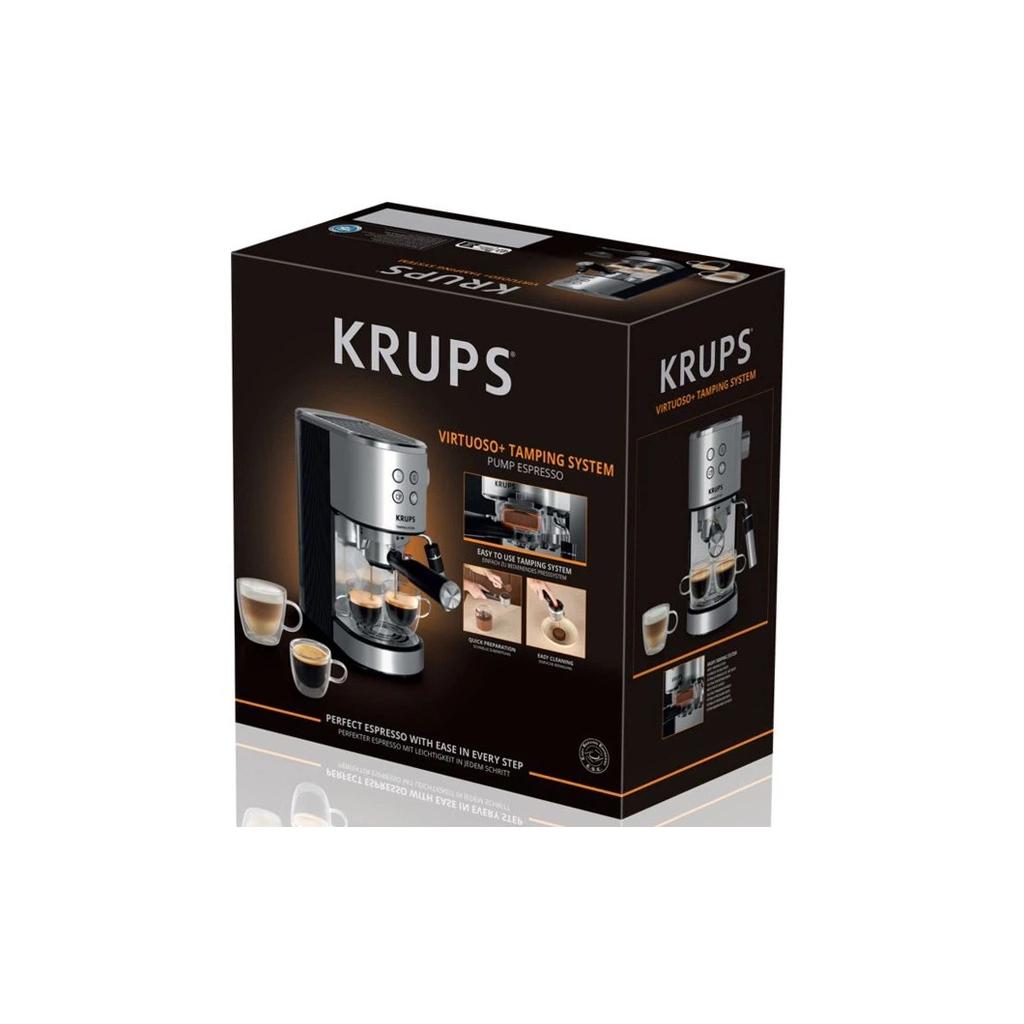 Кавоварка Krups Virtuoso Plus Tamping System (XP499EE0)