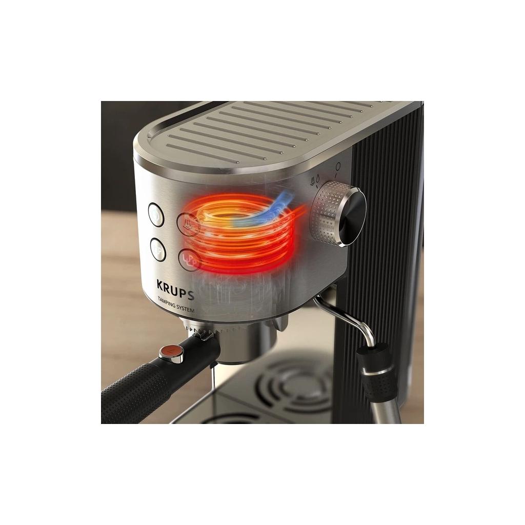 Кавоварка Krups Virtuoso Plus Tamping System (XP499EE0)