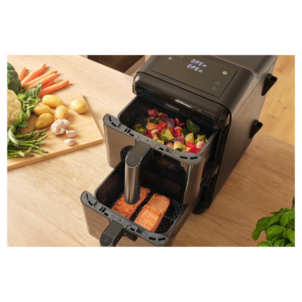 Мультипіч Sencor Dual Vita Fryer (SFR 1250BK)