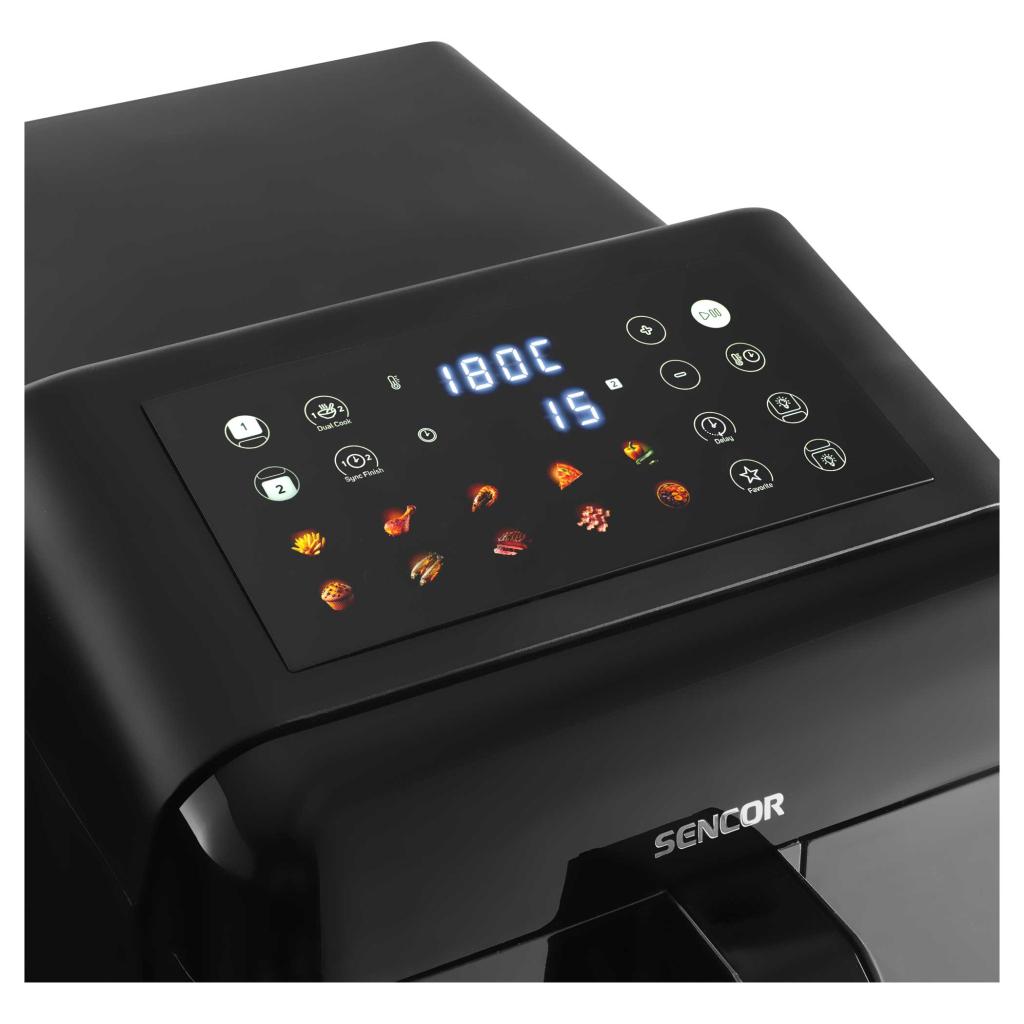 Мультипіч Sencor Dual Vita Fryer (SFR 1250BK)