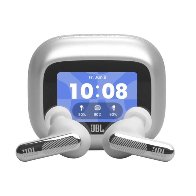 Навушники JBL Live Beam 4 Silver