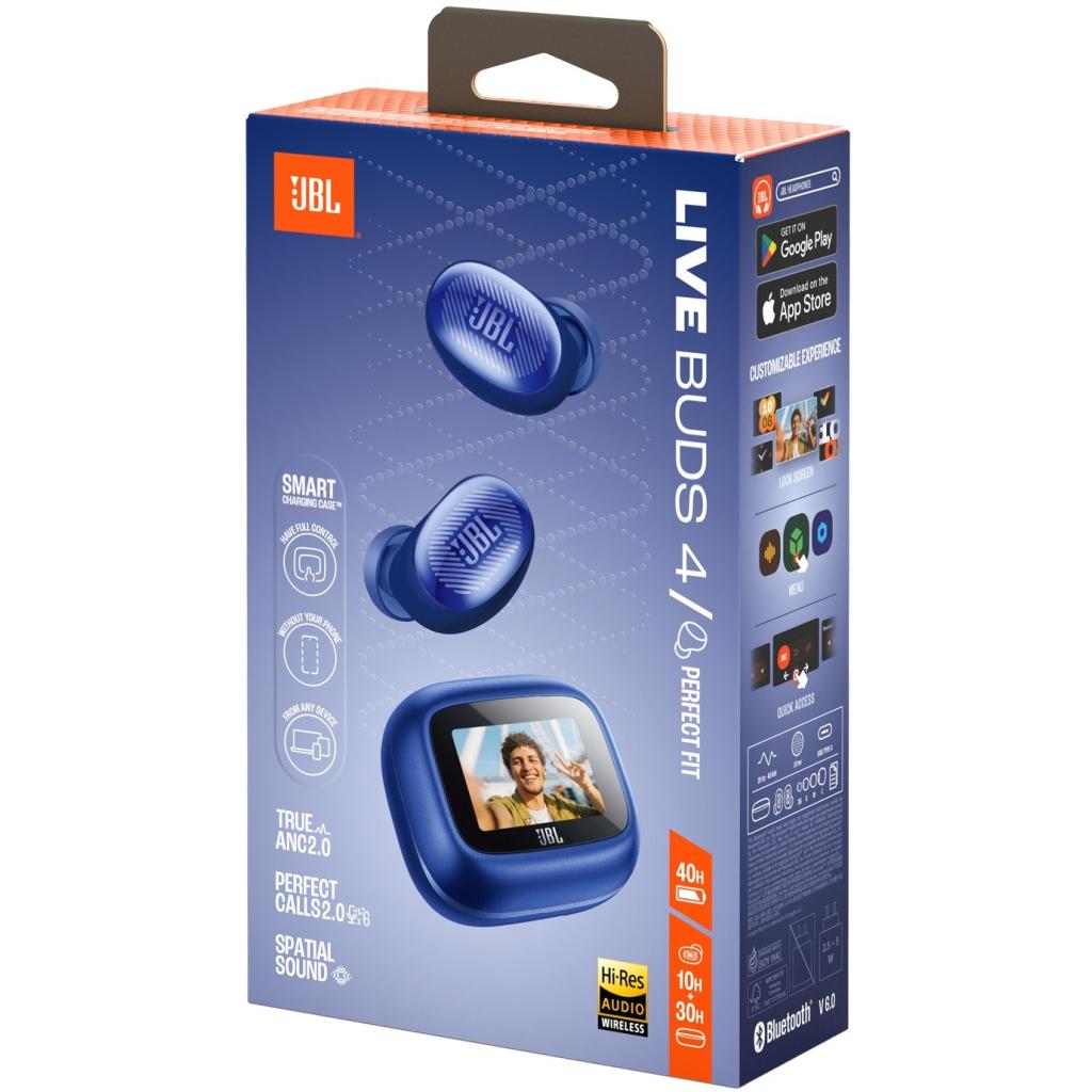 Навушники JBL Live Buds 4 Blue
