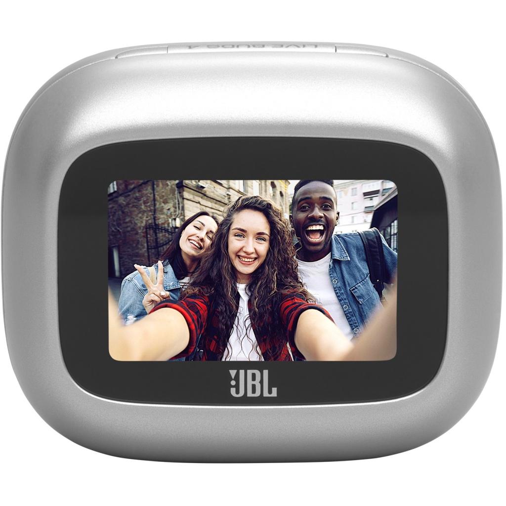 Навушники JBL Live Buds 4 Silver