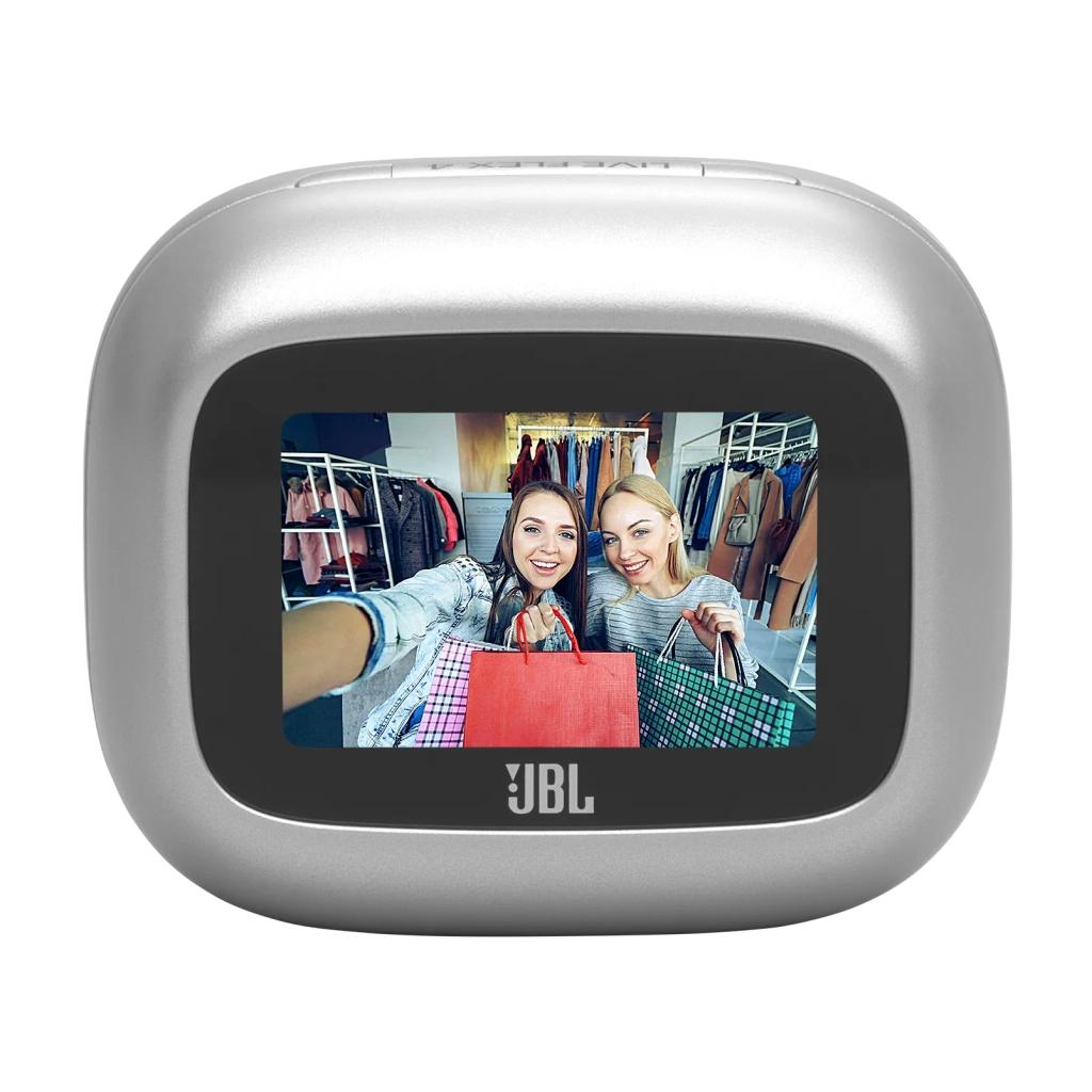 Навушники JBL Live Flex 4 Silver