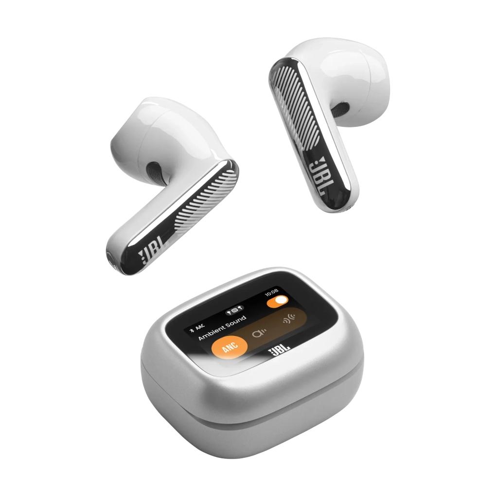 Навушники JBL Live Flex 4 Silver