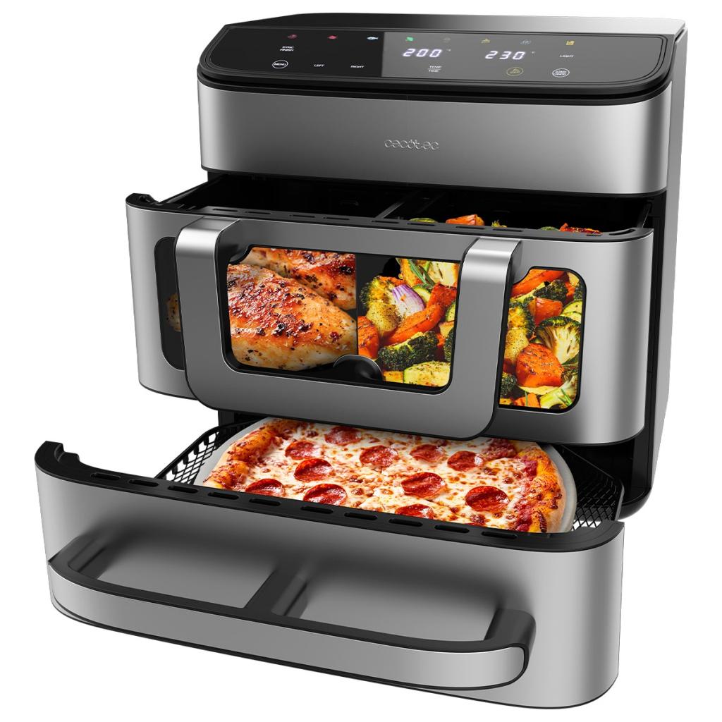 Мультипіч Cecotec Cecofry FoodCourt 18000 4Pizza Plus