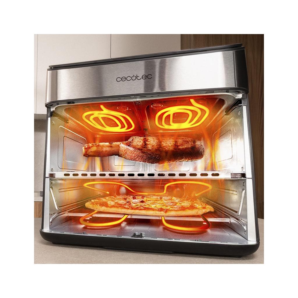 Мультипіч Cecotec Cecofry FoodCourt 18000 4Pizza Plus