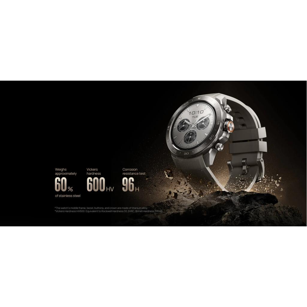Смарт-годинник Mibro GS Explorer S 48mm Titan Silicone