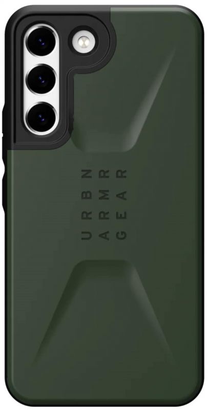 Чехол UAG для Samsung Galaxy S22 Civilian Olive (21342D117272)
