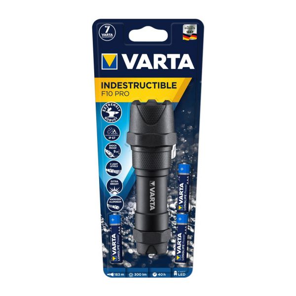 Ліхтар Varta Indestructible F10 Pro (18710101421)